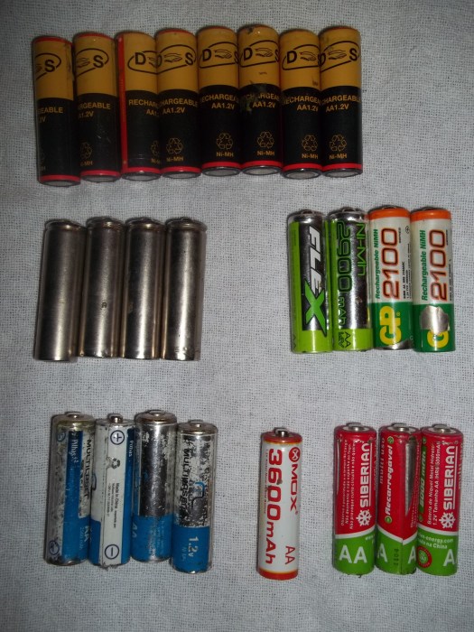 Pilhas Recarregáveis