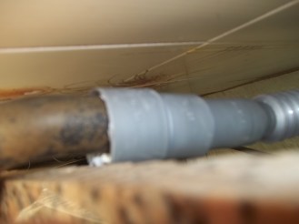 Encaixe das Mangueiras.