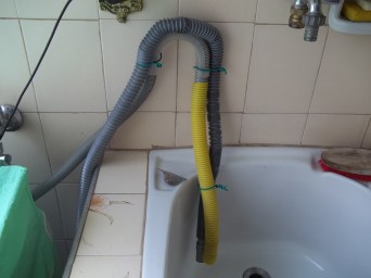 Mangueiras de Saída.