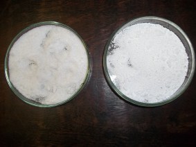 Desidratação de Sulfato de Magnésio.