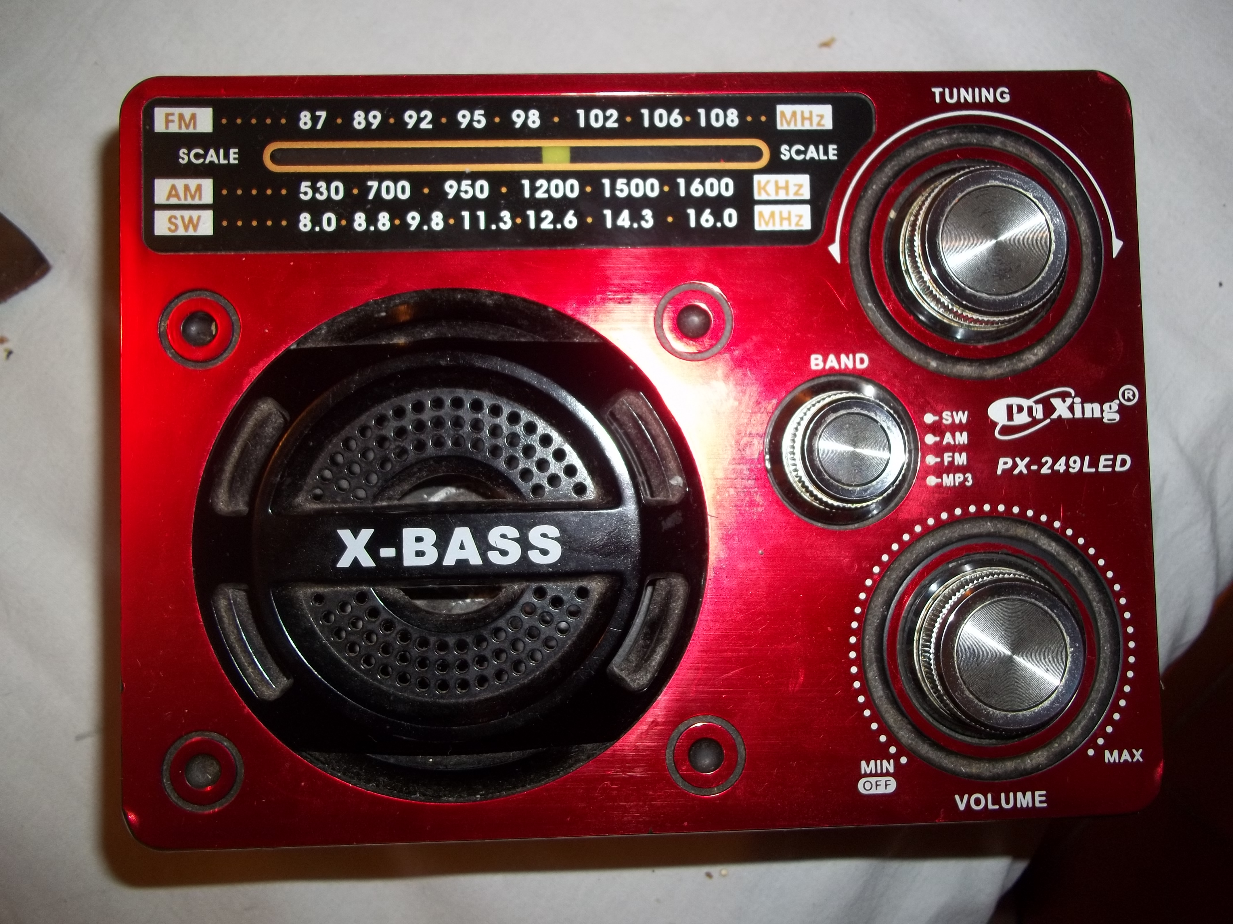 Meu Rádio Pu Xing PX-249LED.