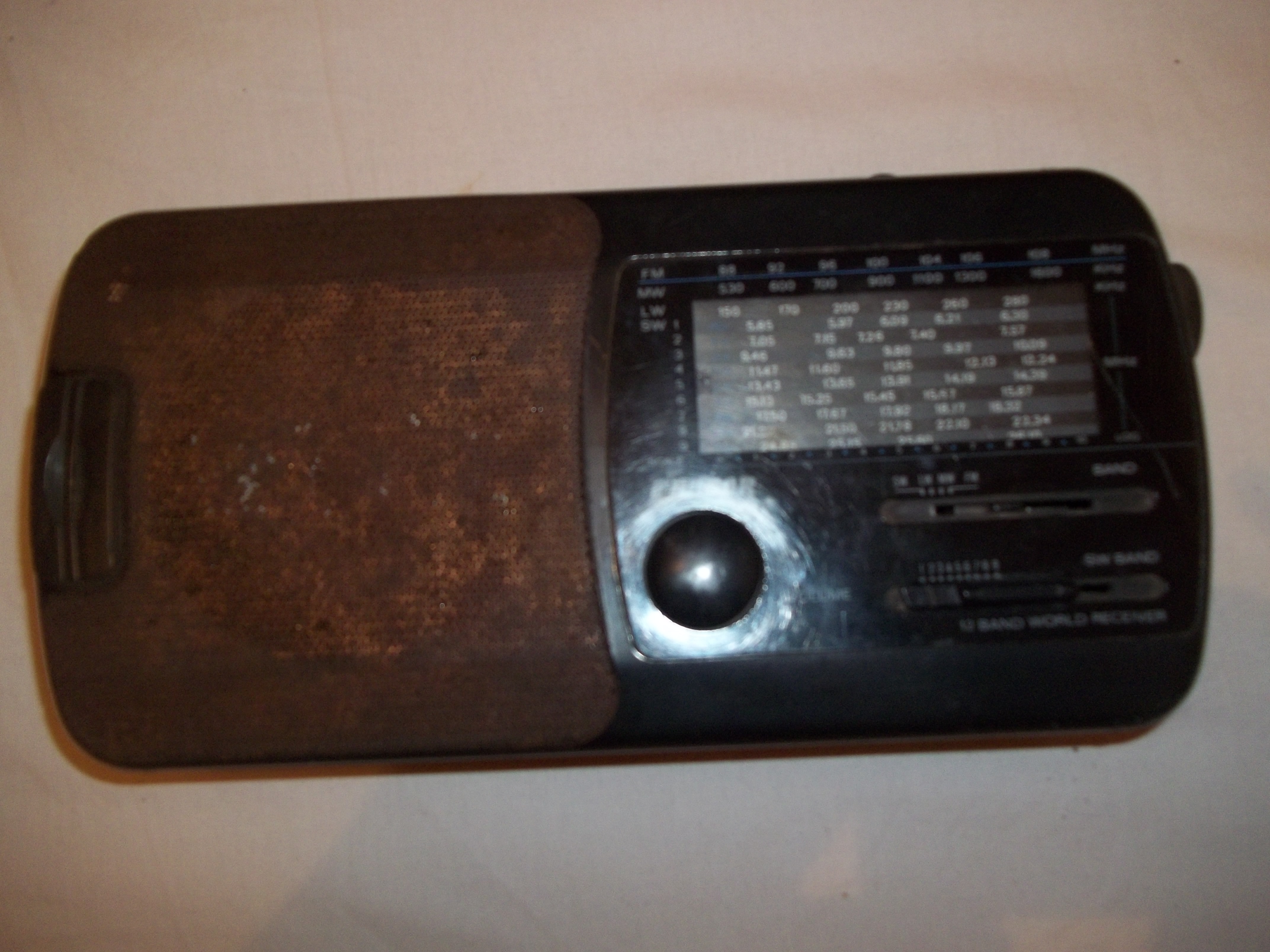 Meu Velho rádio Inglês Cougar, de 1990