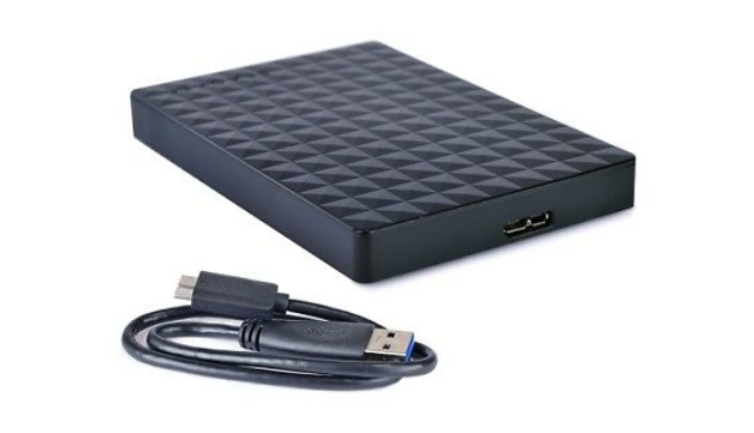 Disco Rígido Externo Portátil Seagate Expansion, de 1 Terabyte.