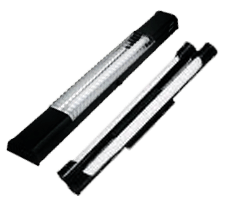 Luminárias Para Lâmpadas Fluorescentes, A de Baixo é de Marca Blumenau.