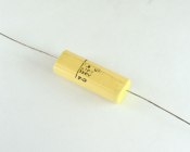 Um Capacitor de Policarbonato, de Fabricação Americana.