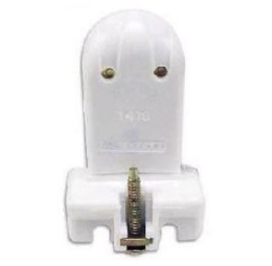 Soquete Antivibratório G13, Para Lâmpada Fluorescente. Fonte da Imagem Gimawa, Brasil.