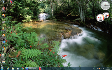 Meu Desktop, Visto em Boot com Windows.