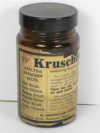 Embalagem Antiga de Sais de Kruschen